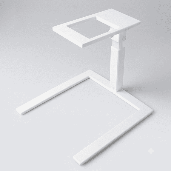 Coin Photography Stand, Overhead Phone Camera Stand for Flat Lay Photography Scanning, Top Down Holder 3D Printed Hands-Free Shooting, Adjustable Overhead Tripod with Phone Holder Mount