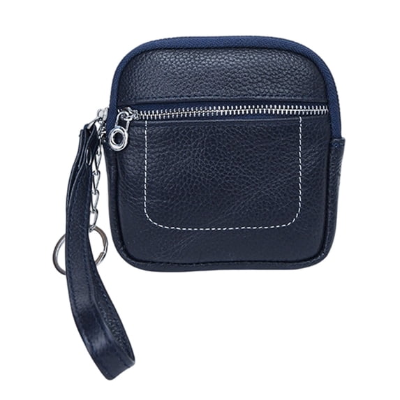 Coin Purse, Cloth Compact Zipper Coin Storage Bag, Mini Wallet for Decorative Token, Cards and Keys, 4.3 X 4.3 X 0.8 Inches, Unisex Travel Money Pouch for Men and Women, Ideal for Daily Use