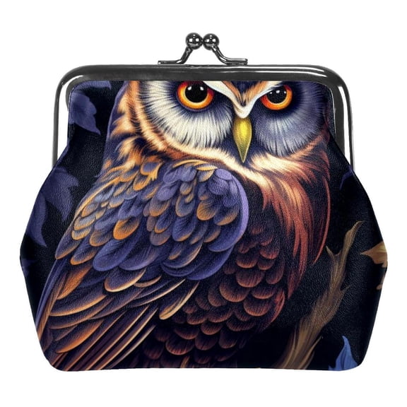 Coin Purse Owl Change Pouch Wallet for Women