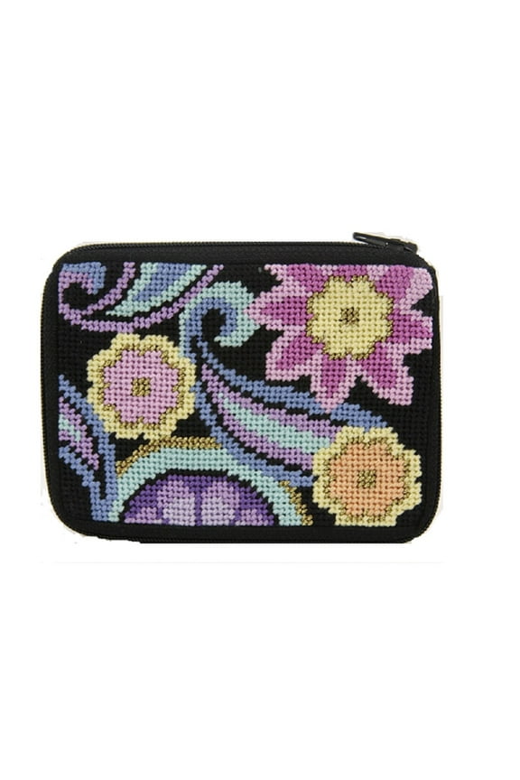Coin Purse Kits, Cross Stitch Design: Paisley SZ171