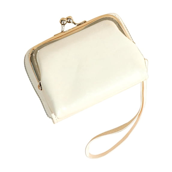 Coin Purse for Women, Zip Around Wallet with Snap Closure and Card Holder, Compact Mini Wallet with Zippered Pouch for Cash and Cards, Portable Organizer for Daily Essentials
