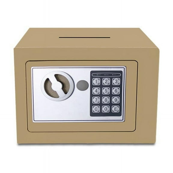 Coin Safe Small All Steel Password Home Office Mini Safe with Optional Colors ,House, Apartment, Office Key Storage