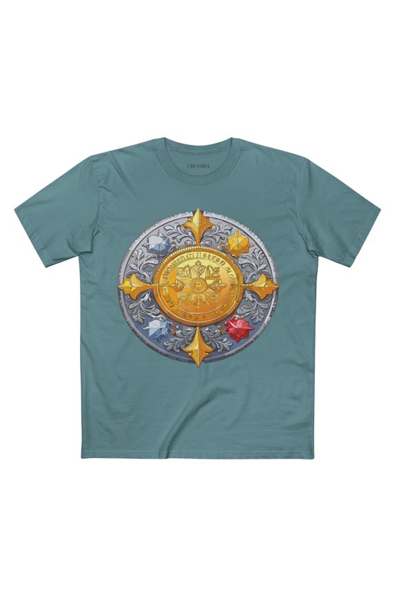 Coin Shirt, Shirt with Coin, Tee Shirt with Antique Coin