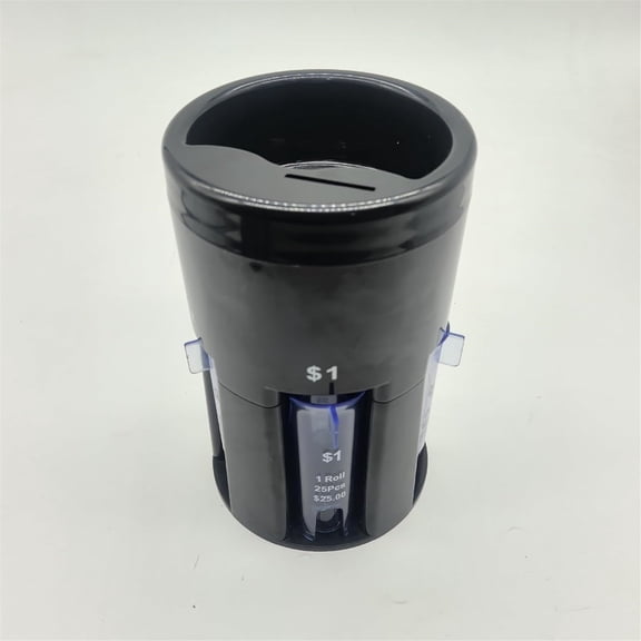 Coin Sorter and Wrappers Machine, 2026 Portable Coin Holder Coins Bank Jar Quickly & Accurate, Coins Counter, Coin Organizer Change Counter Machine, Easy to Use & Accurate