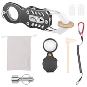 Coin Ping Tester Kit, Pocket Pinger Tool for Gold and Silver Coin Sound Resonance Test, Scratch-Free Clamp with Mallet and Storage Bag