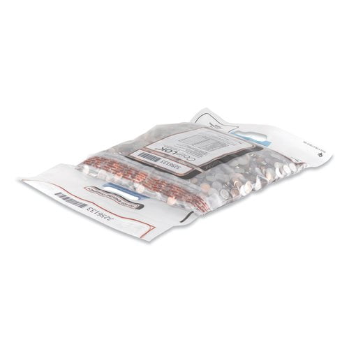Coin Bag 14.5 x 25 14.5 x 25, 5 mil Thick, Plastic, Clear, 50/Pack