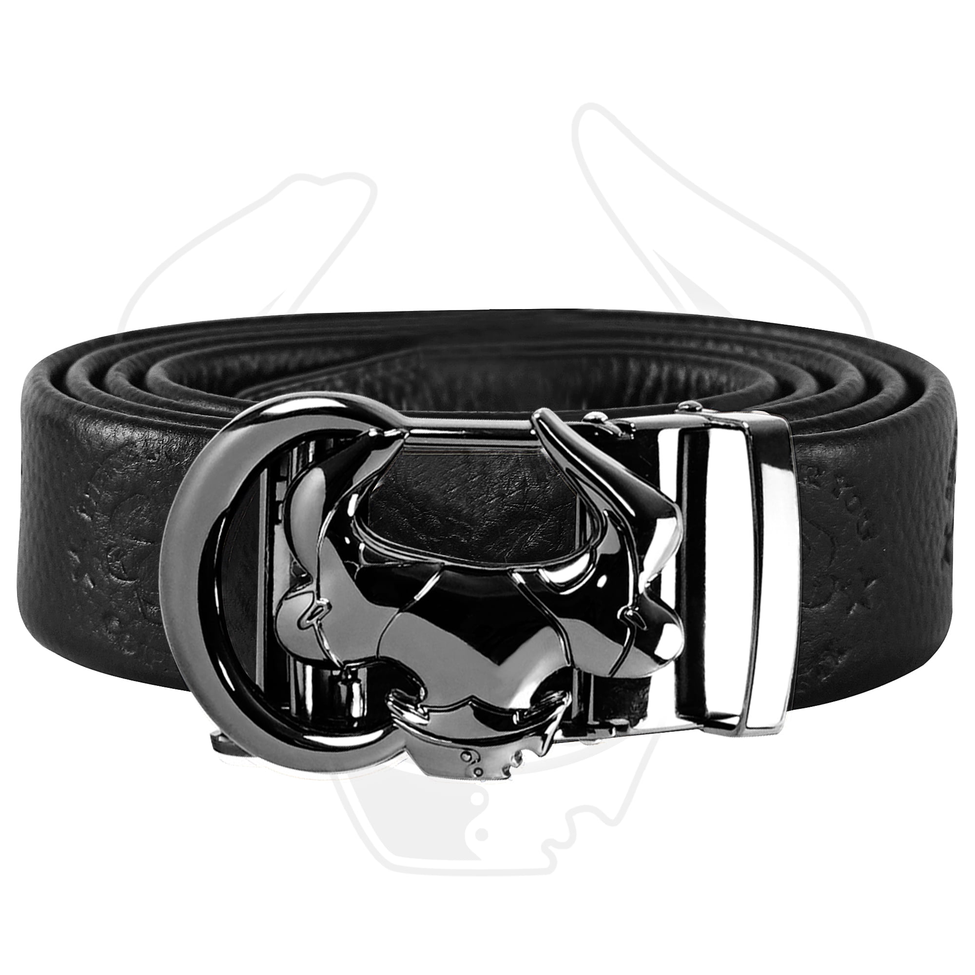Belts Mens Automatic Ratchet Belt Buckle Strap Only Genuine