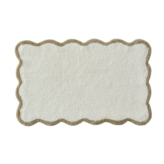 Coir Door Mat Anti-Slip Natural Coconut Outdoor Mats, Welcome Doormat for Front Door 16*24" Gray