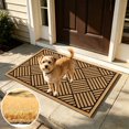 thumbnail image 1 of Coir Door Mat Heavy Duty Non Rubber Backing for Front Door, High Traffic Entrance Rug Traps Dirt, Weather Resistant Outdoor Coco Fiber Doormat, 1 of 6