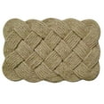 thumbnail image 1 of Coir Door Mat Lover's Knot - Natural 18" x 30", 1 of 4