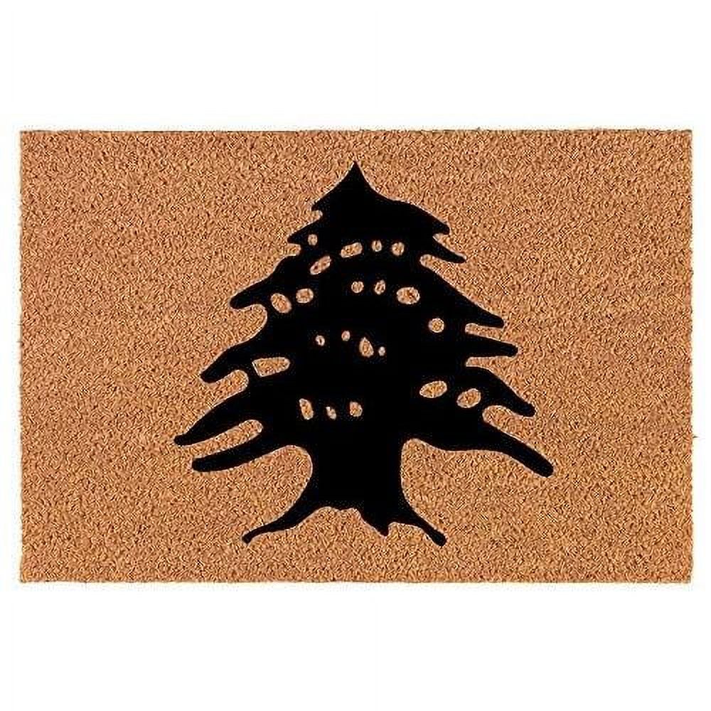 Coir Doormat Front Door Mat New Home Closing Housewarming Gift Cedar