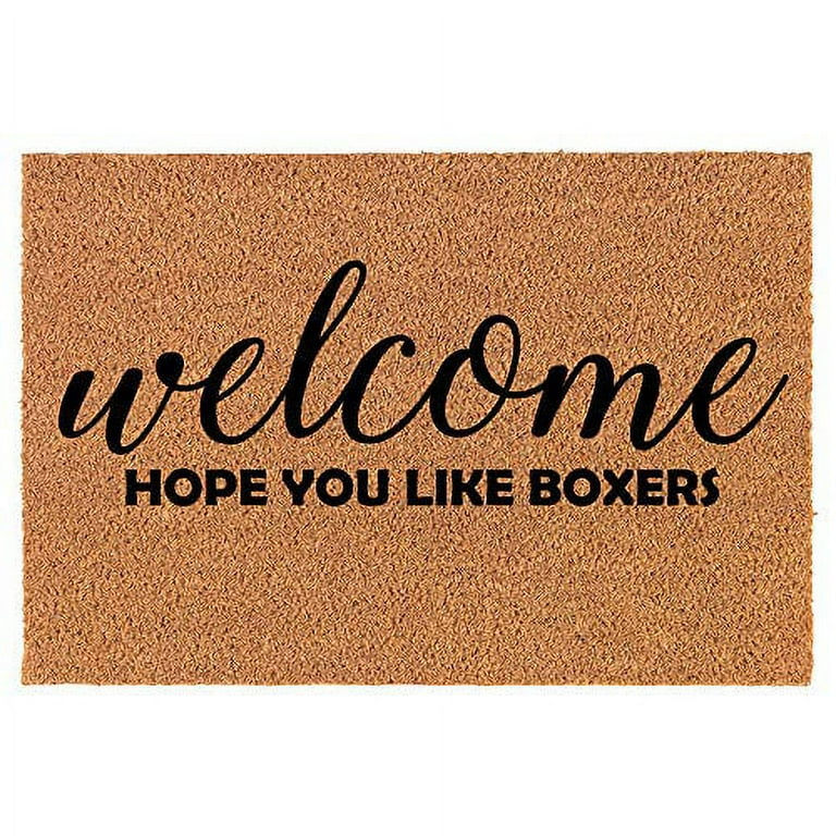 Welcome Mat, Boxer Dog