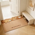 thumbnail image 1 of Coir Doormat Indoor Outdoor, Non Slip Rubber Backing Heavy Duty Entrance Mat, Cuttable Low Profile Dirt Trapping Scraper Mat for Front Door Entryway Garage Mudroom Home Floor Clean, 1 of 7