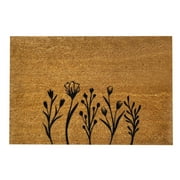 Coir Mats Outdoor Front Door Mat Outside Entrance Door Rugs for Outdoor Entrance Funny Welcome mat Outdoor for Indoor Entryway, Patio, Garage, Porch - Thin Absorbent Dirt Trapper Doormat