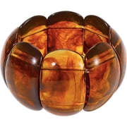 Coiris Chunky Bracelets for Women Acrylic Stretchable Cuff Vintage Bangle Resin Stretch Bracelets Colorful Thick Jewelry