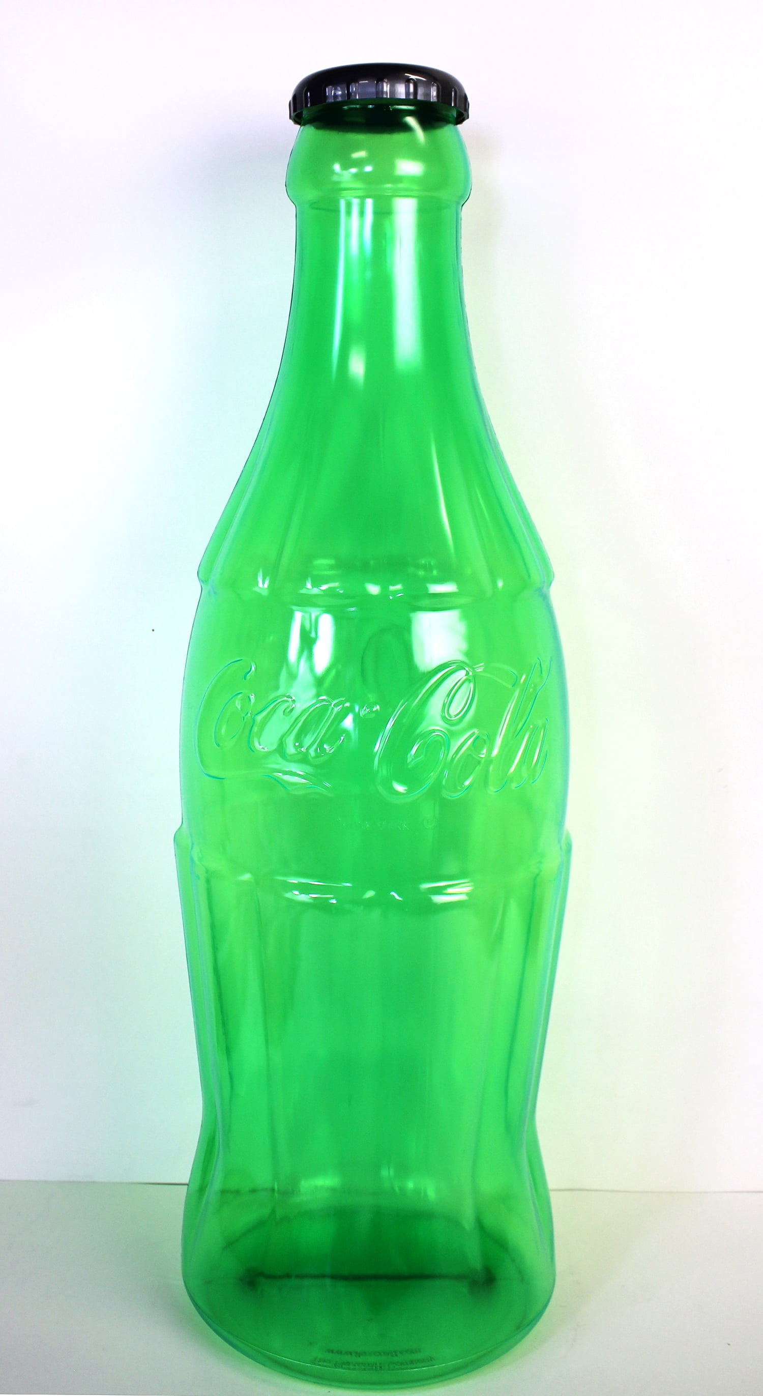 Coke Bottle Bank 22" Neon Green
