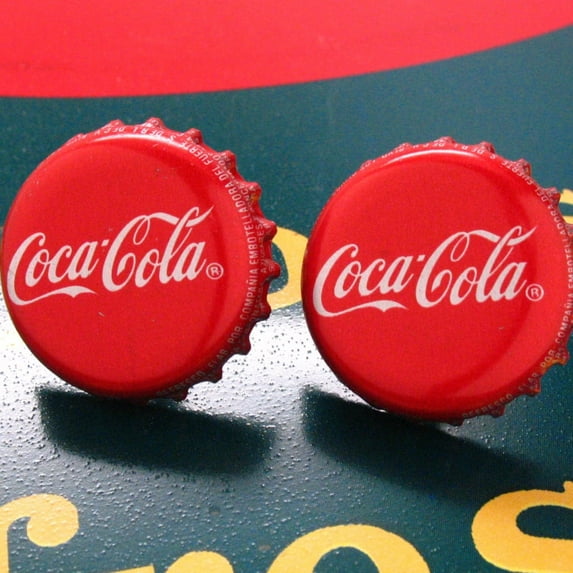 Perfect Cufflinks Coca Cola Soda Drink Bottle Cap Cufflinks
