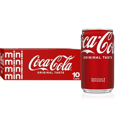 Coke Mini-Can 7.5oz, 10 pack