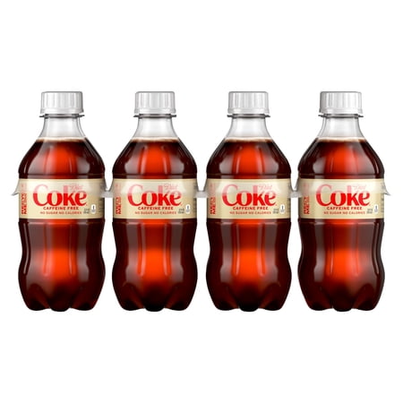 Coke Soda Diet Caffeine Free - 8-12 Fl. Oz.