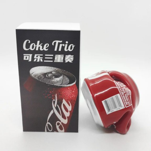 Coke Trio Stage Magic Tricks Street Magic Illusions Mentalism Magician Crash Coke Restore Appearing Vanishing Props Fun Toys