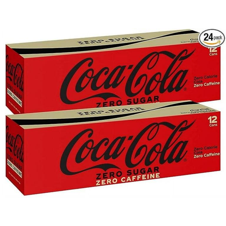 Coca Cola Zero Caffeine Free (12 latas)