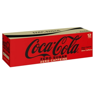 Coke Zero Caffeine Soda 12 oz Cans Bundled by   (12 Pack)