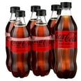 thumbnail image 1 of Coke Zero Sugar Diet Soda Soft Drink, 16.9 Fl Oz, 6 Pack, 1 of 7