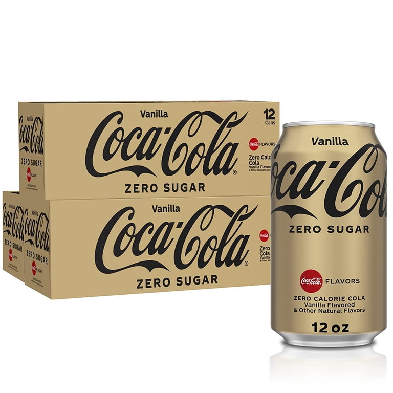 Coke Zero Vanilla Fridge Pack Bundle, 12 fl oz, 36 Pack - Walmart.com