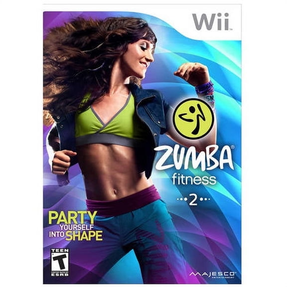 Restored Cokem International Preown Wii Zumba Fitness 2