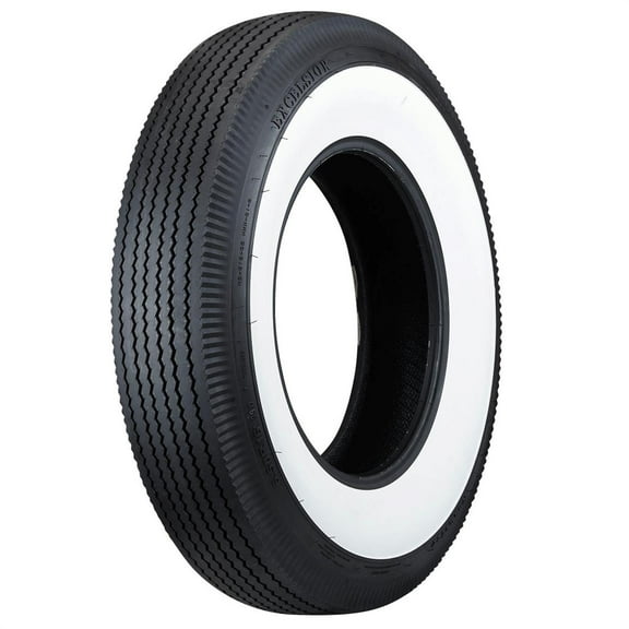 Coker Tire 518104 Excelsior Roadster Radial, Whitewall, 650R16