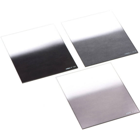 Cokin P Series H300-02 Hard-Edge Graduated Neutral Density Filter Kit, Includes GND2, GND4 and GND8 Filter