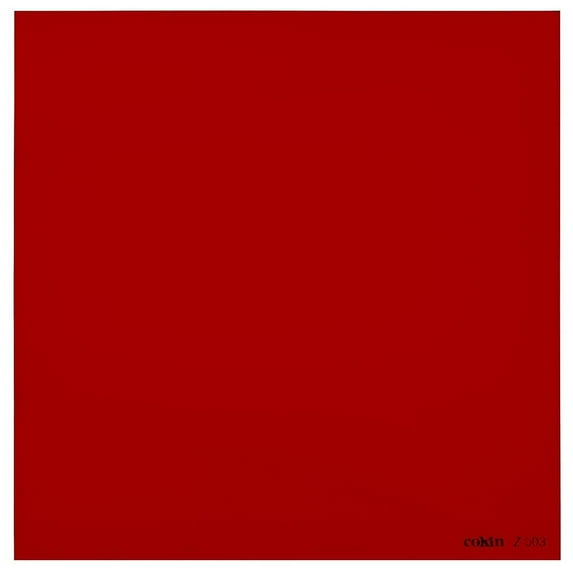 Cokin Z3 Red Filter, 4x4" / 100x100mm Z-Pro Series