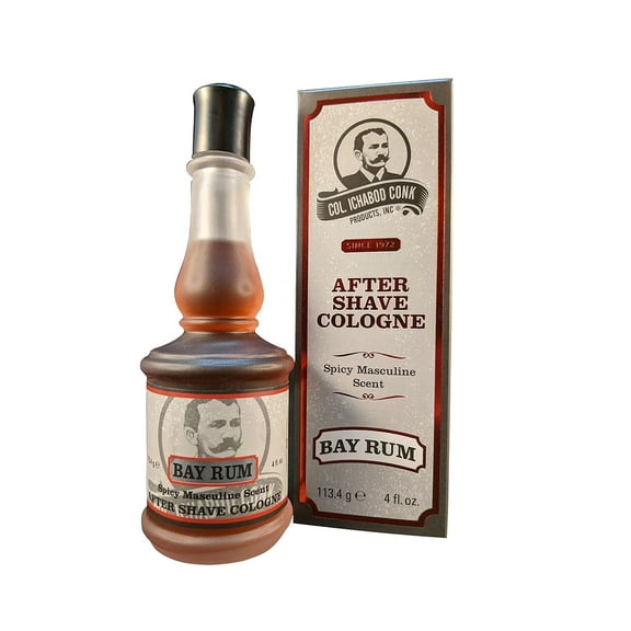 Col. Conk After Shave Cologne for Men, Soothing and Toning Men’s After Shave Cologne, Bay Rum, 4 oz