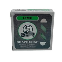 Col. Conk Men’s Shaving Soap, Moisturizing Shave Soap with Vitamin E and Shea Butter, Lime, 2 oz