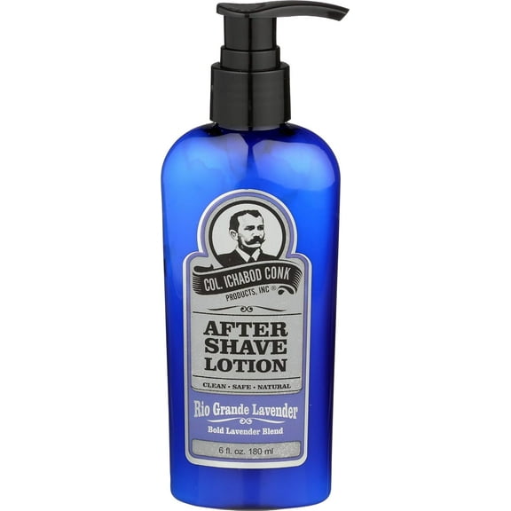 Col. Conk Natural After Shave Lotion, Rio Grande Lavender