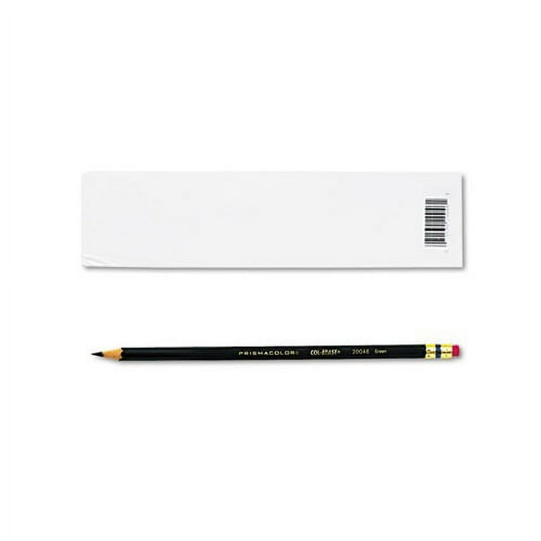Col-Erase Pencil with Eraser, 0.7 mm, 2B (#1), Green Lead, Green Barrel, Dozen Col-Erase Pencil with Eraser, 0.7 mm, 2B (#1), Green Lead, Green Barrel, Dozen