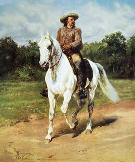 Col William F Cody (Buffalo Bill) Canvas Art - Rosa Bonheur (20 x 24)
