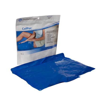 ColPaC General Purpose Cold Pack, Vinyl/Gel, Standard Size (11 Inches x 14 Inches), Reusable, Blue, 1 Count