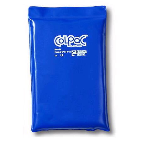 ColPaC\xc2\xae Blue Vinyl Cold Pack - half size - 7" x 11"