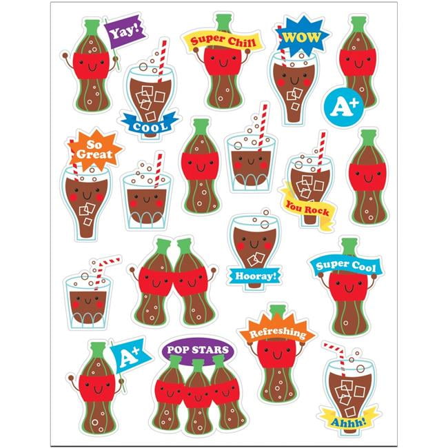 Cola Stickers Scented - Pack of 6