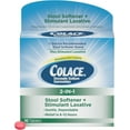Colace 2 IN 1 Stool Softener and Stimulant Laxative Tablets, 10 Ea , 2