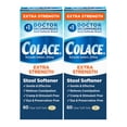 thumbnail image 1 of Colace Extra Strength Stool Softener for Gentle Effective Constipation Relief, #1 Doctor Recommended Stool Softener Brand, 250 mg Docusate Capsules, 60 Count (Pack of 2), 1 of 6