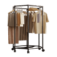 thumbnail image 1 of Colacoor Clothes Rack with Wheel, Portable Clothing Racks for Hanging Clothes, Bold Hexagon Multi Functional Garment Rack for Bedroom, Living Room, 1 of 8