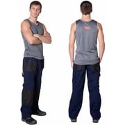 Colad Bodyguard Sleeveless Heat Regulating Breathable Anti-static Undershirt with 1% Carbon Fabric Large
