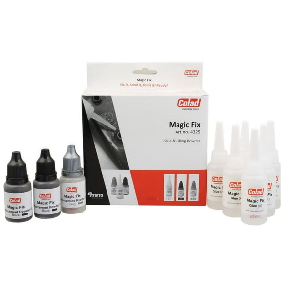 Colad Magic Fix Glue and Bonding Powder Filler Multipurpose Repair Kit 4325