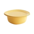 thumbnail image 1 of Colander Bowl with Lid,Detachable Lightweight Space Saving Fruit Vegetable Washing Strainer for Kitchen Food Prep Veggie Storage,Yellow, 1 of 6