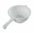 thumbnail image 1 of Colander With Handle For Efficient Kitchen Use Compact Food Strainer Ideal Washing Fruits Vegetables Easy Storage Home, 1 of 4