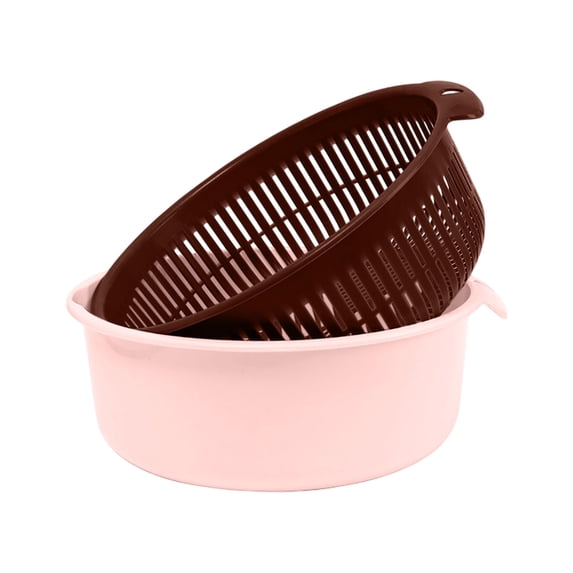 Colander with Bowl, Food Strainer for Pasta Veggies and Fruits, Kitchen ...