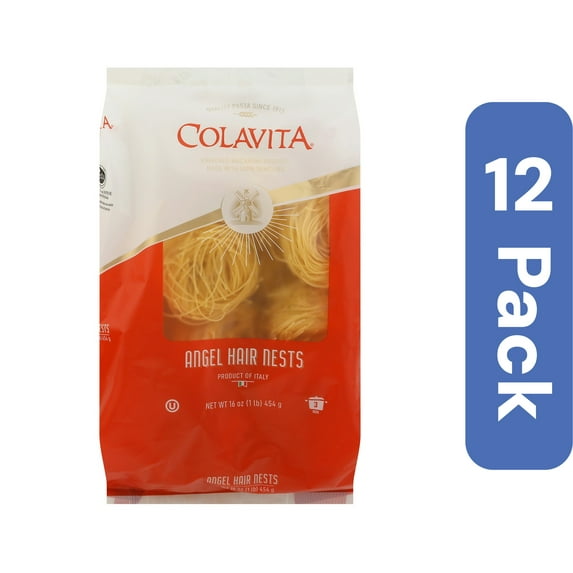 Colavita Angel Hair Pasta Nest 16 oz (Pack Of 12)