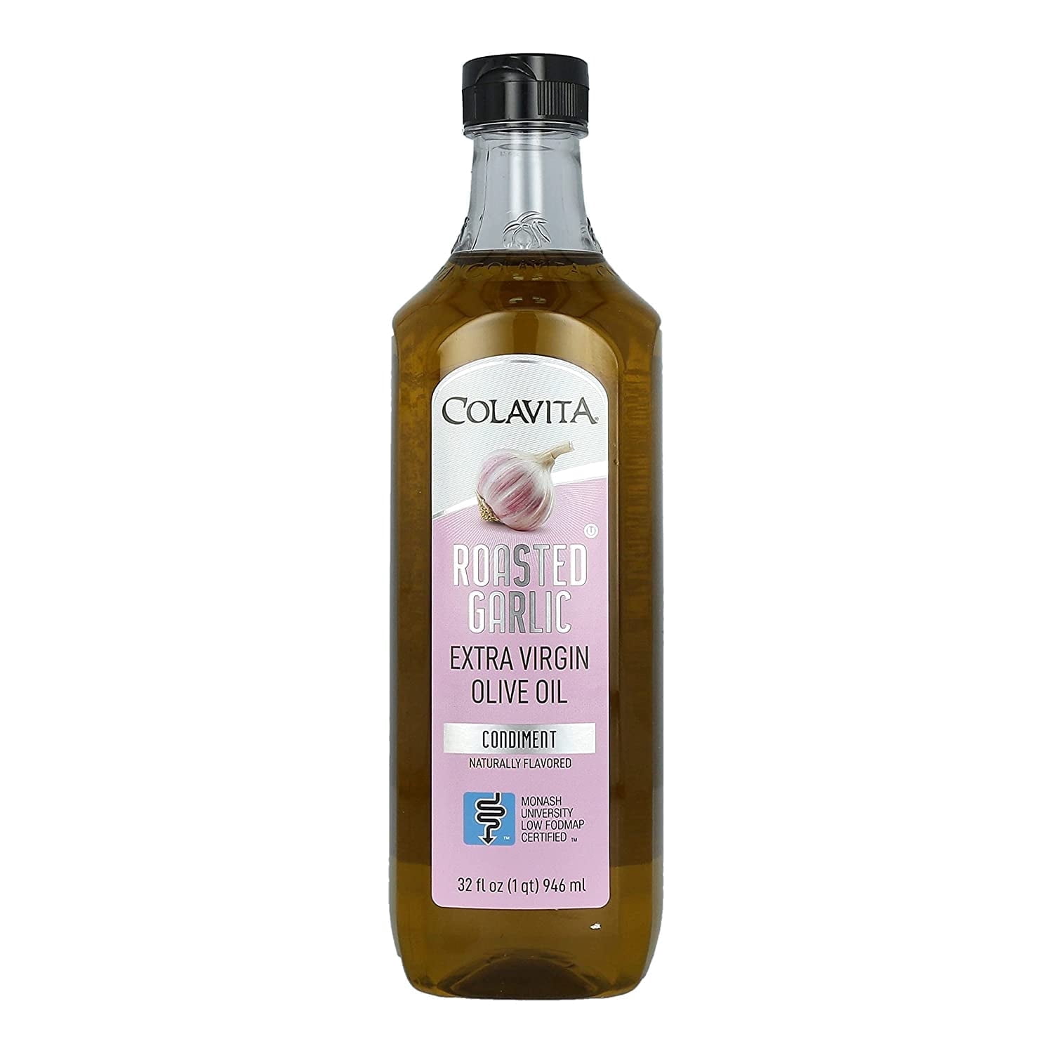 Colavita Extra Virgin Olive Oil Roasted Garlic - 32 fl oz Pack of 3